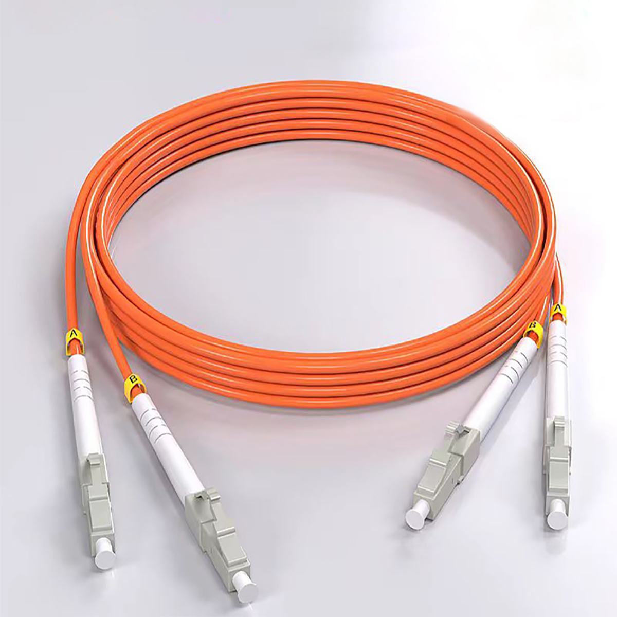 Fiber Optic Internet Cable FTTH  LC/UPC-LC/UPC 2.0mm Multi-Mode Dual Core Converter Patch Cord