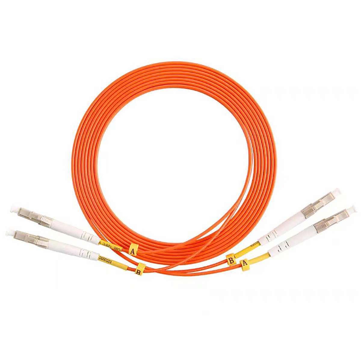 Fiber Optic Internet Cable FTTH  LC/UPC-LC/UPC 2.0mm Multi-Mode Dual Core Converter Patch Cord