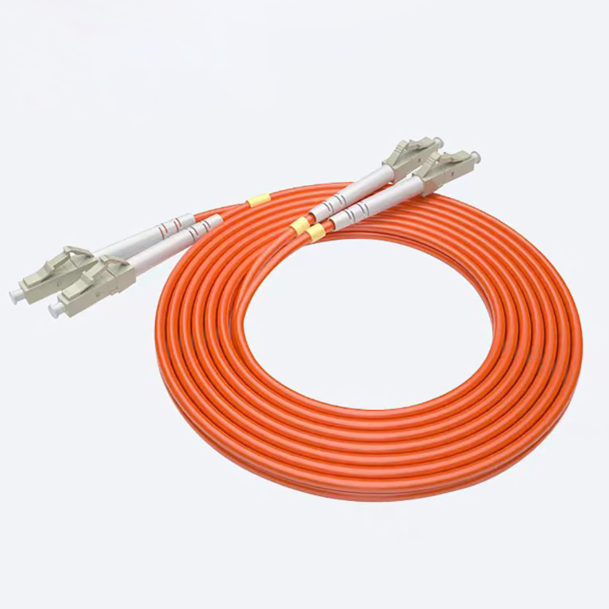 Fiber Optic Internet Cable FTTH  LC/UPC-LC/UPC 2.0mm Multi-Mode Dual Core Converter Patch Cord