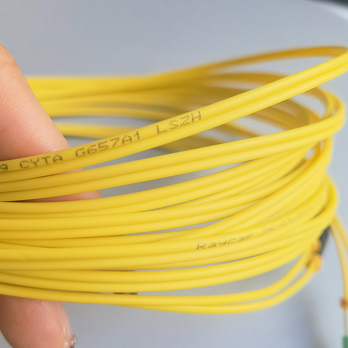 Fiber Patch Cord LC/APC-FC/PC  FTTH LSZH 2.0mm Extension Cable Single Mode Double Core