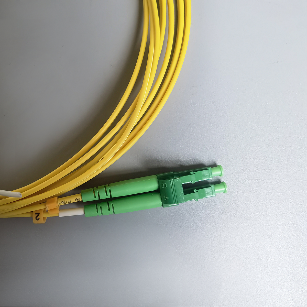 Fiber Optic Internet Cable FTTH LC/APC-LC/UPC Single Mode Double Core 2.0mm LSZH Extension Cord