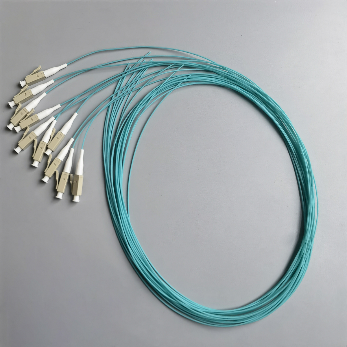 Fiber Optic Pigtail 10 szt LC/UPC Multi-Mode Indoor FTTH Optical Fiber Pigtail 1M Cable Pigtail