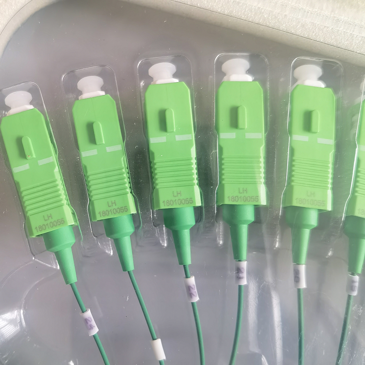 12 szt Fiber Optic Pigtail SC/APC Single Mode Indoor FTTH Optical Fiber Pigtail 0.9M Fiber Pigtail 