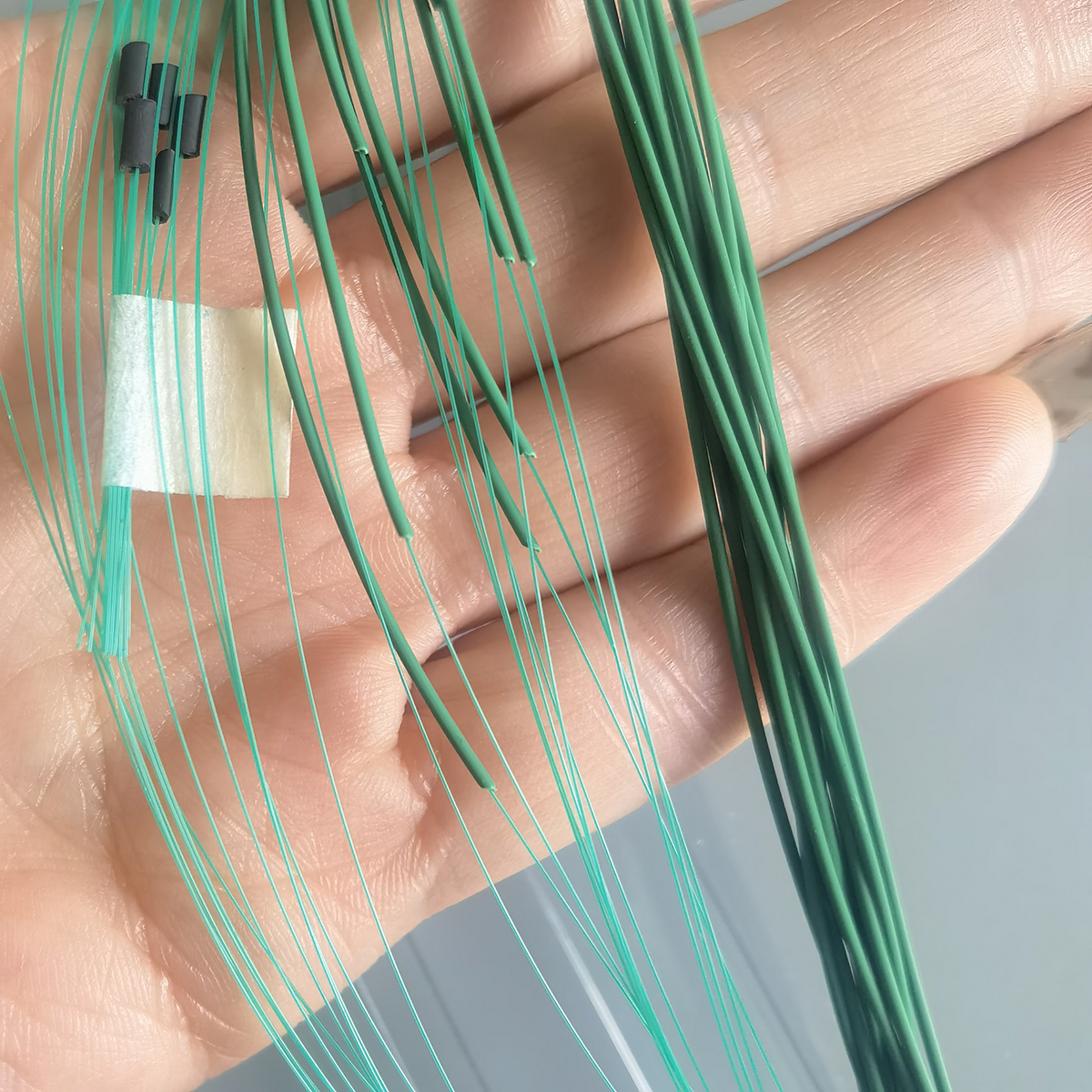 12 szt Fiber Optic Pigtail SC/APC Single Mode Indoor FTTH Optical Fiber Pigtail 0.9M Fiber Pigtail 