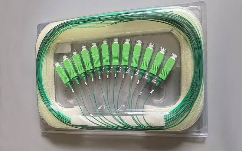 12 szt Fiber Optic Pigtail SC/APC Single Mode Indoor FTTH Optical Fiber Pigtail 0.9M Fiber Pigtail 