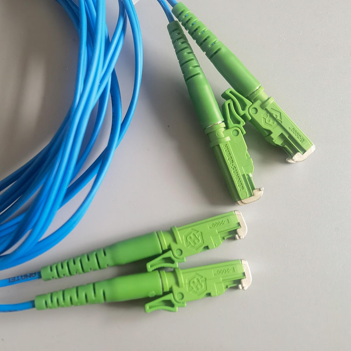 Cable Fibre Optique E2000/APC Double Core FTTH  Extension Cable Duplex  Convert Patch Cord 