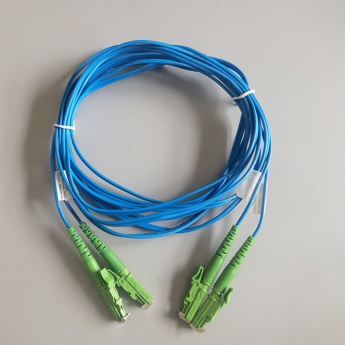 Cable Fibre Optique E2000/APC Double Core FTTH  Extension Cable Duplex  Convert Patch Cord 