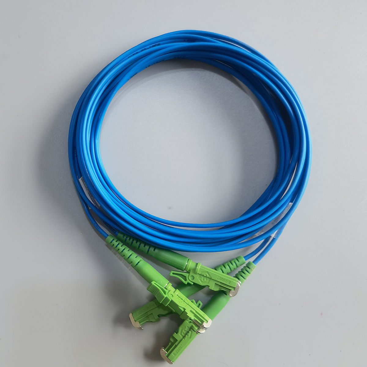 Cable Fibre Optique E2000/APC Double Core FTTH  Extension Cable Duplex  Convert Patch Cord 