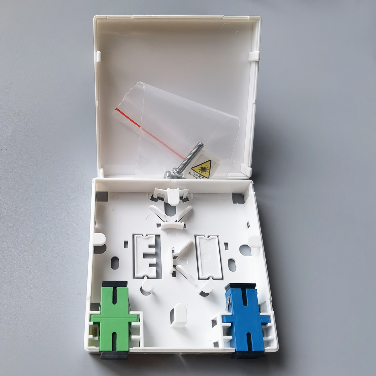 Fiber Panel Optic Terminal Wall Mounting Junction Termination Box SC Fiber Combination 86Information