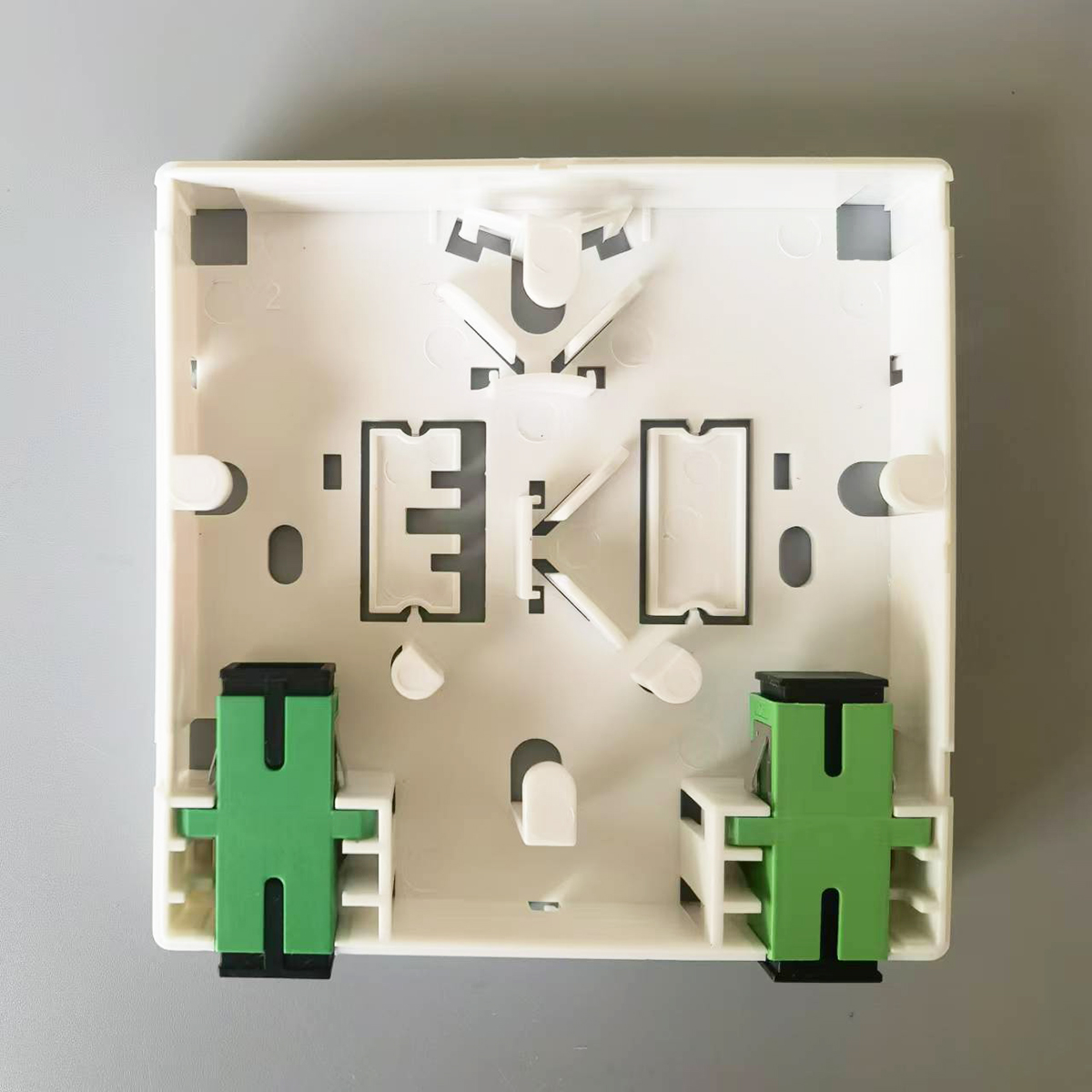 Fiber Panel Optic Terminal Wall Mounting Junction Termination Box SC Fiber Combination 86Information