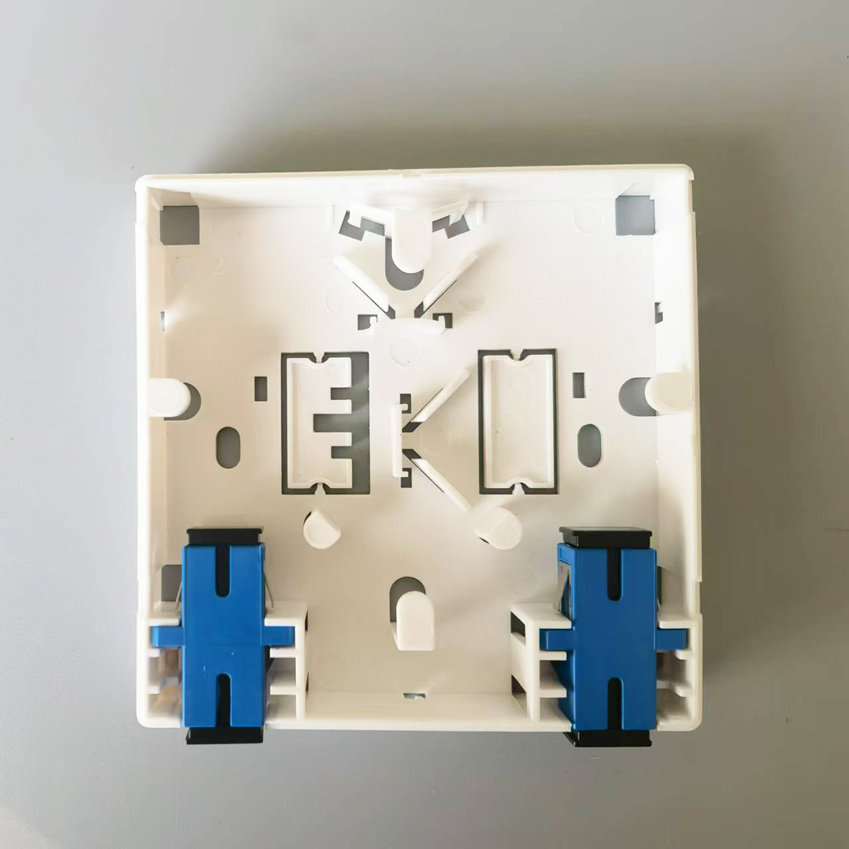 Fiber Panel Optic Terminal Wall Mounting Junction Termination Box SC Fiber Combination 86Information