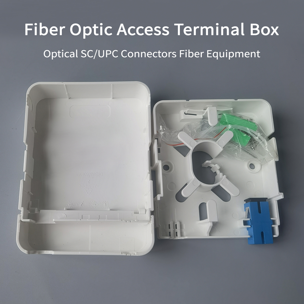 Port Fiber Optic Terminal Junction Box Socket Optical SC/UPC Fiber Equipment Access Termi
