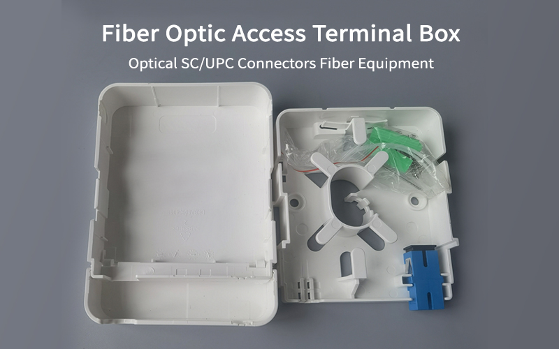 Port Fiber Optic Terminal Junction Box Socket Optical SC/UPC Fiber Equipment Access Termi