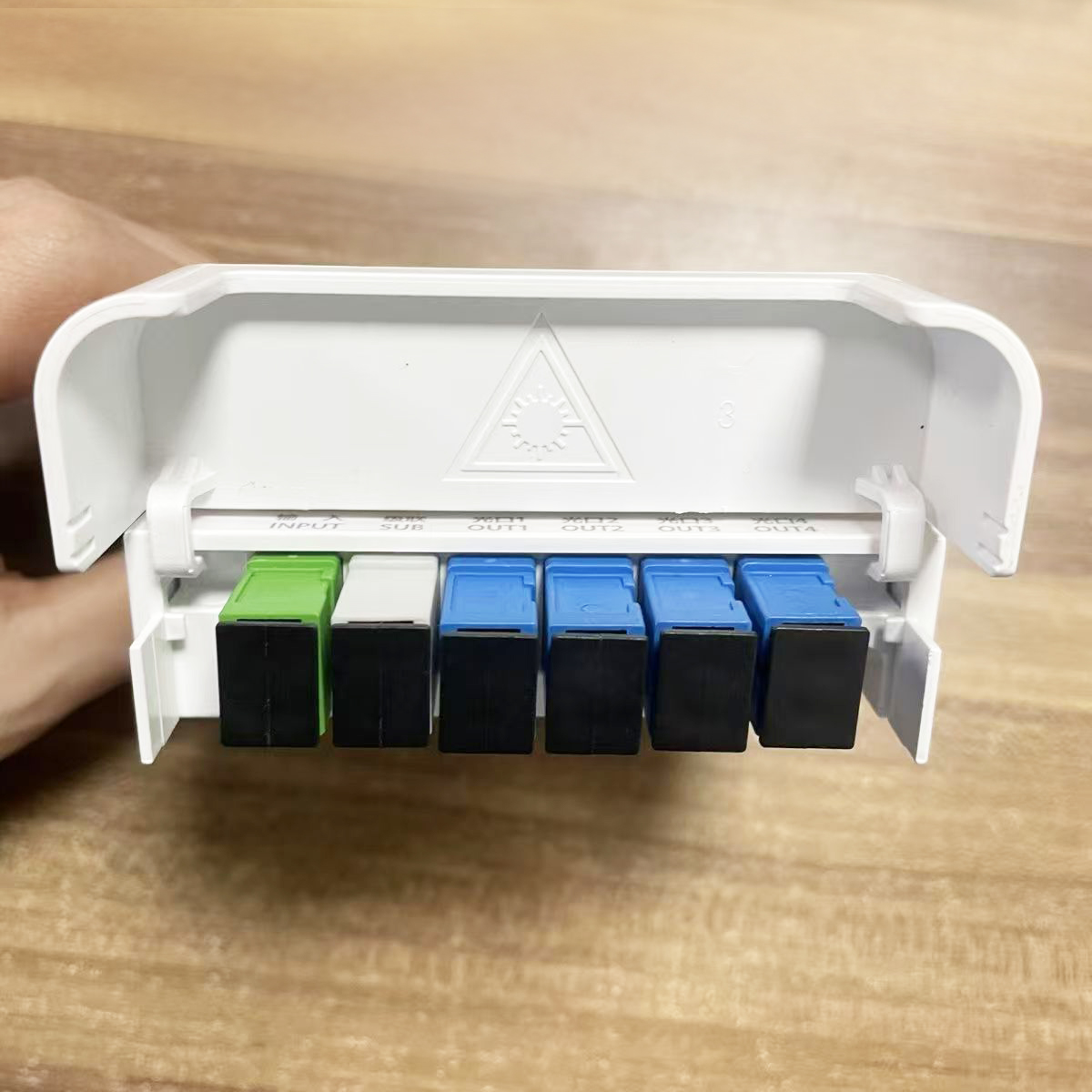 Fiber Optic Terminal Box Panel  Indoor FTTH Optical Router 1/4 Optical Fiber Terminal Box 