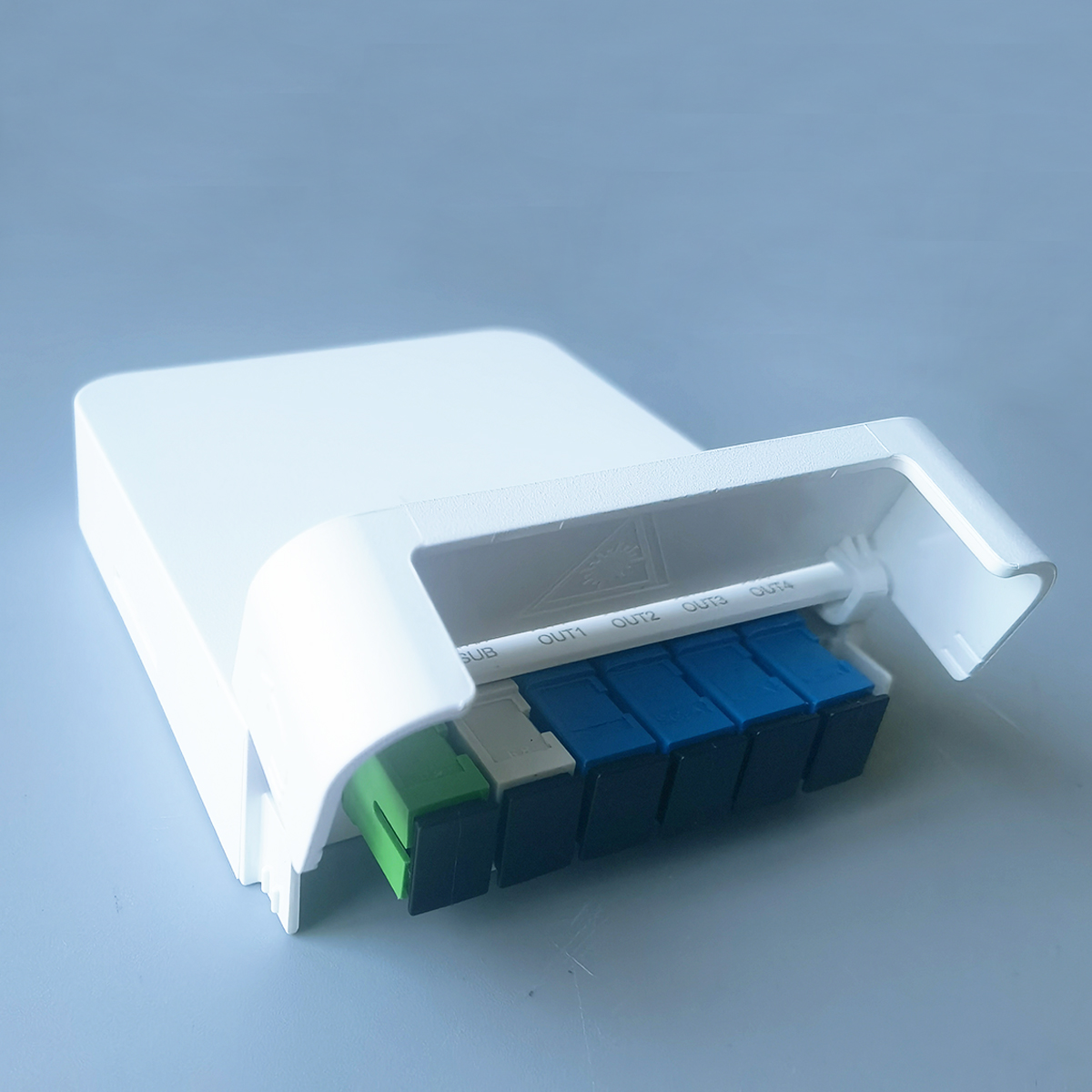 Fiber Optic Terminal Box Panel  Indoor FTTH Optical Router 1/4 Optical Fiber Terminal Box 