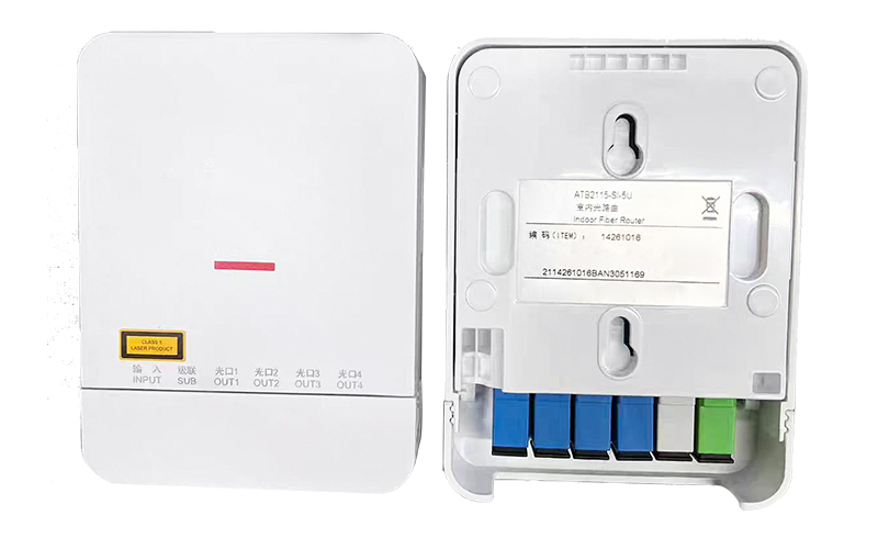 Fiber Optic Terminal Box Panel  Indoor FTTH Optical Router 1/4 Optical Fiber Terminal Box 