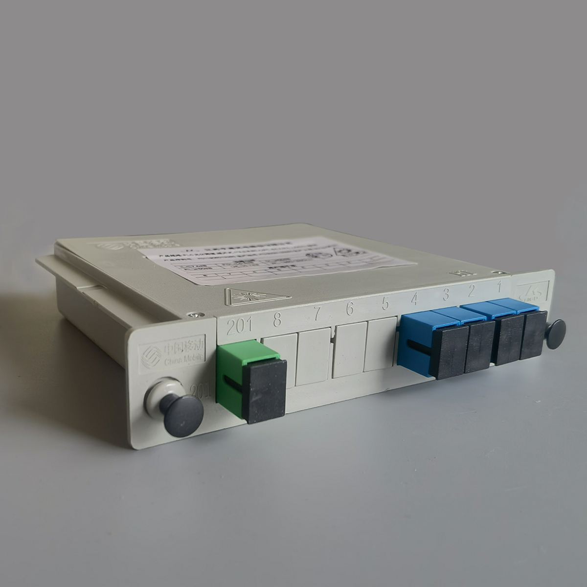Optical Fiber Splitter 1x2/1x4/1x8/1x16 SC/UPC Cassette Box Plug-in Type Optical Splitter Box