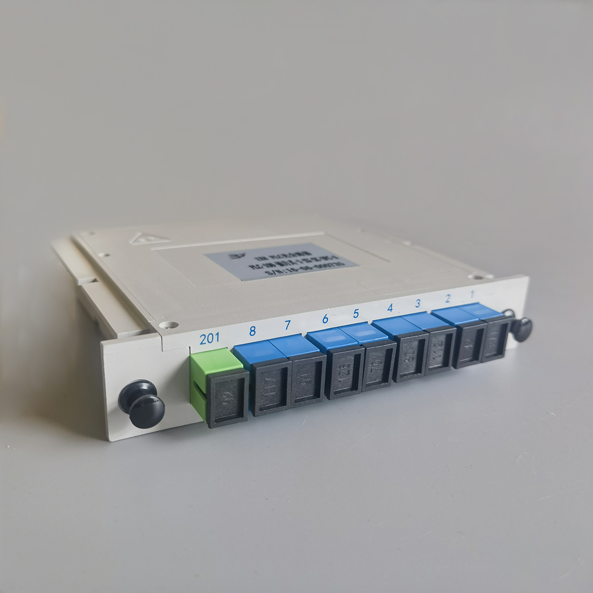 Optical Fiber Splitter 1x2/1x4/1x8/1x16 SC/UPC Cassette Box Plug-in Type Optical Splitter Box