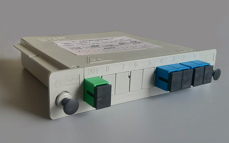 Optical Fiber Splitter 1x2/1x4/1x8/1x16 SC/UPC Cassette Box Plug-in Type Optical Splitter Box