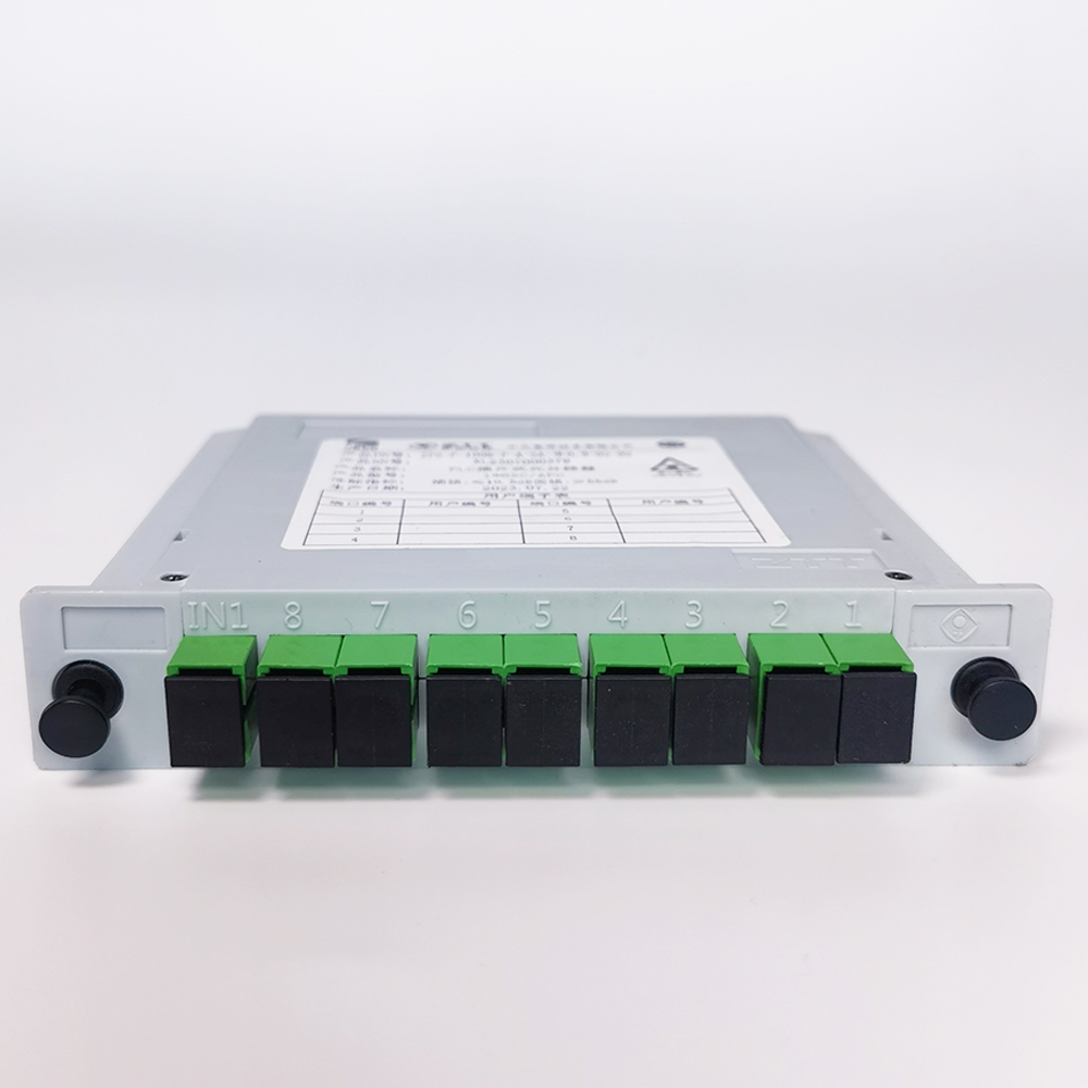 Optical Fiber Splitter 1x2/1x4/1x8/1x16 SC UPC/APC Cassette Box Plug-in Type Optical Splitter Box 