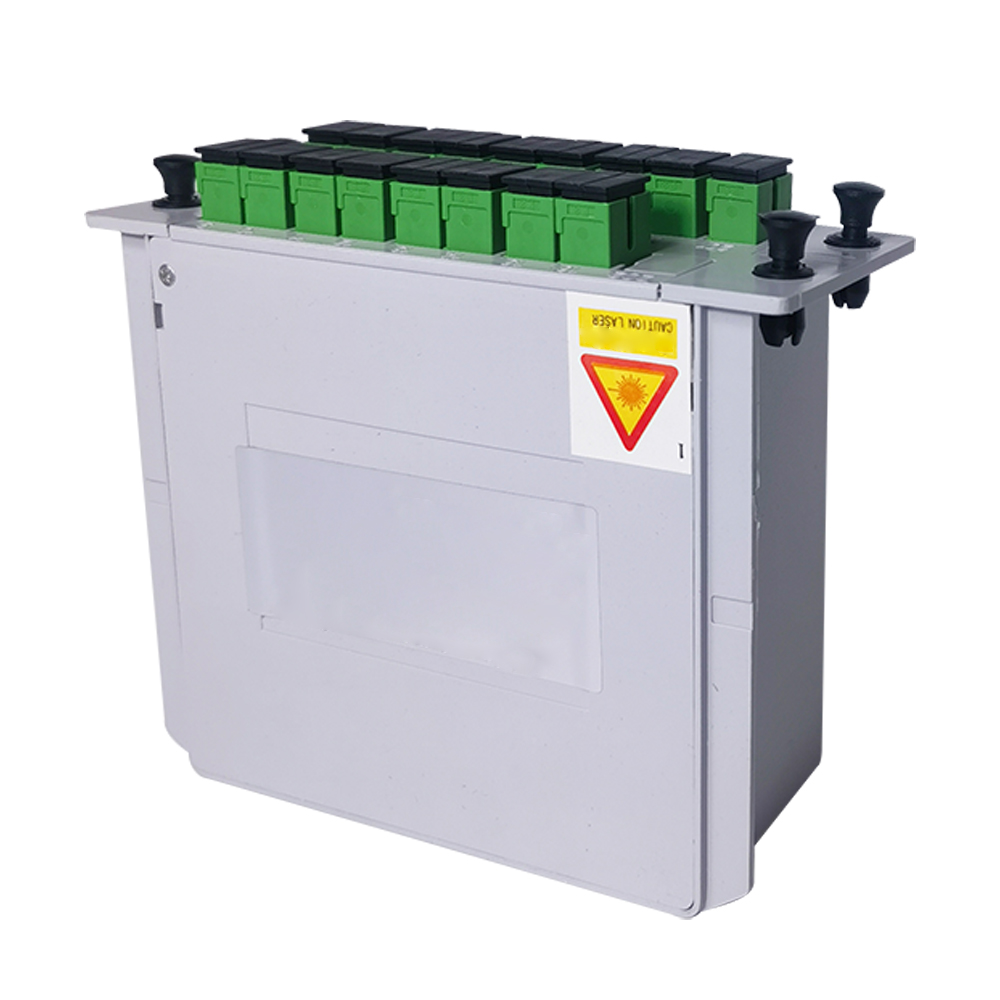 Optical Fiber Splitter 1x2/1x4/1x8/1x16 SC UPC/APC Cassette Box Plug-in Type Optical Splitter Box 