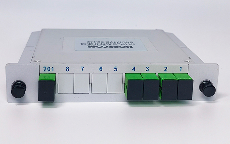 Optical Fiber Splitter 1x2/1x4/1x8/1x16 SC UPC/APC Cassette Box Plug-in Type Optical Splitter Box 