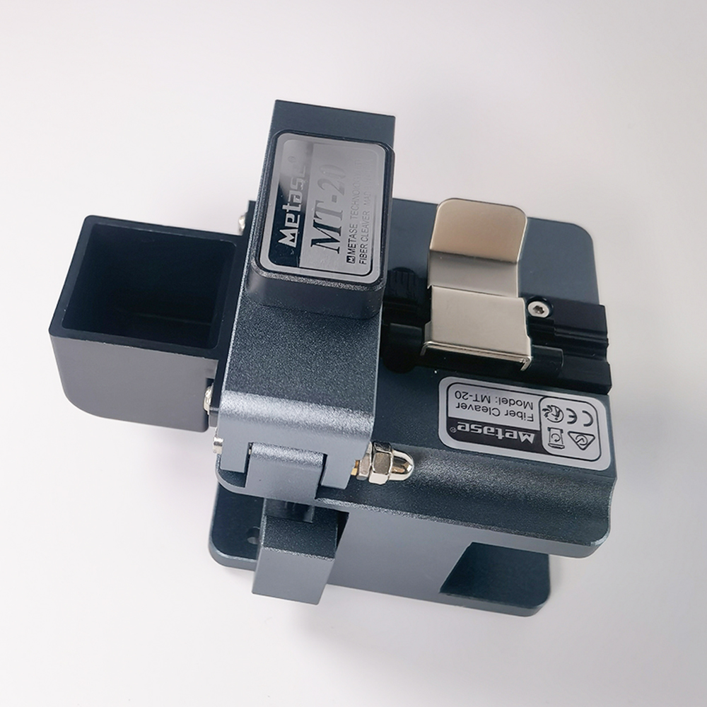 Fiber Optic Cable Cutter Knife  MT-20 Fiber Cleaver High Precision Fiber Cutting Machine FTTH 
