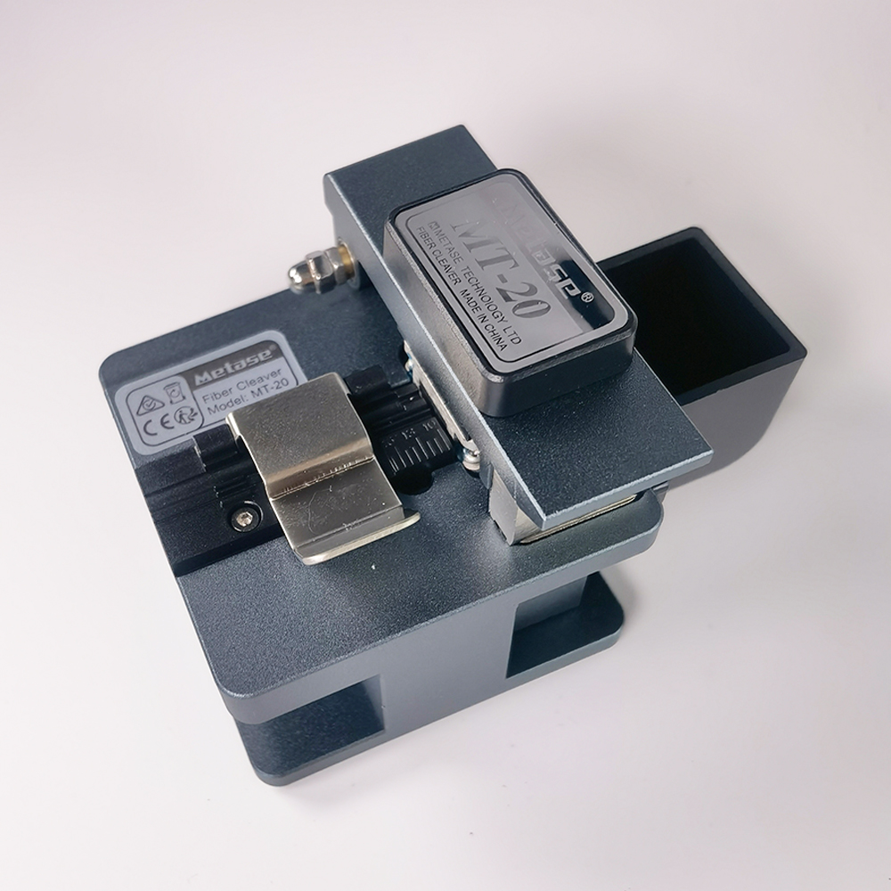 Fiber Optic Cable Cutter Knife  MT-20 Fiber Cleaver High Precision Fiber Cutting Machine FTTH 