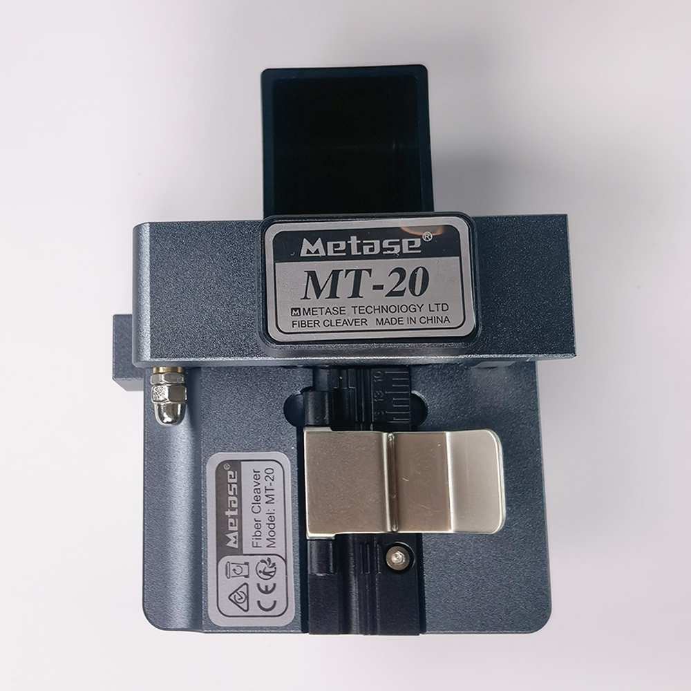 Fiber Optic Cable Cutter Knife  MT-20 Fiber Cleaver High Precision Fiber Cutting Machine FTTH 