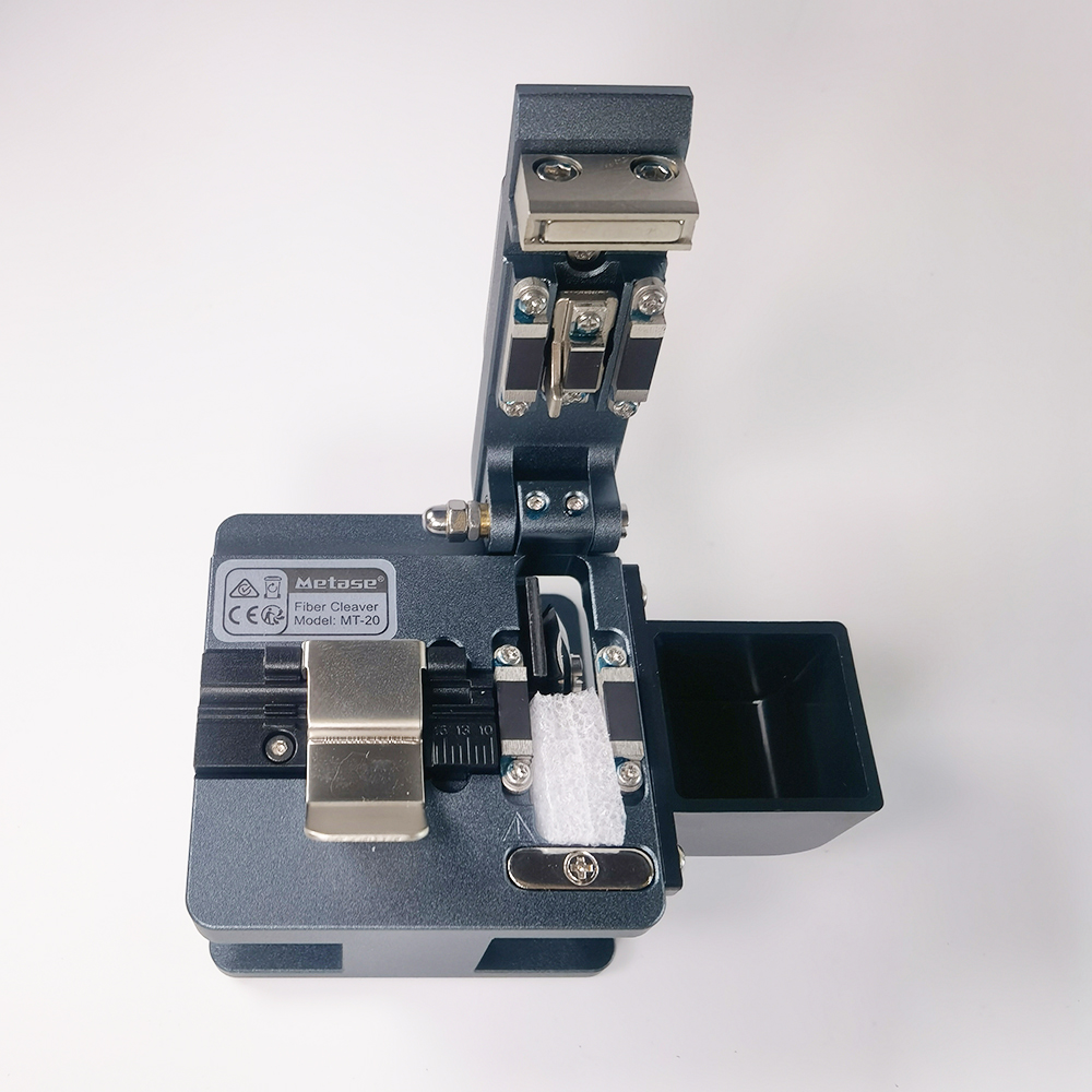 Fiber Optic Cable Cutter Knife  MT-20 Fiber Cleaver High Precision Fiber Cutting Machine FTTH 