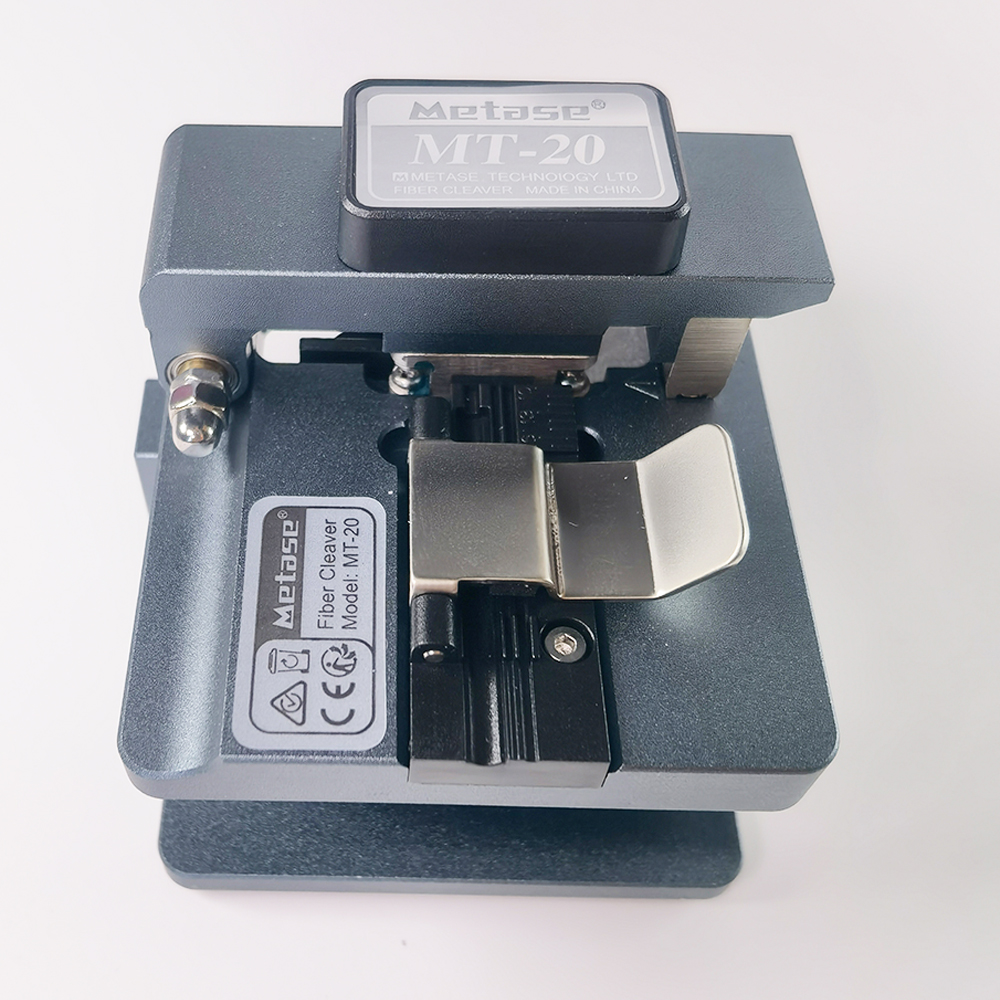 Fiber Optic Cable Cutter Knife  MT-20 Fiber Cleaver High Precision Fiber Cutting Machine FTTH 