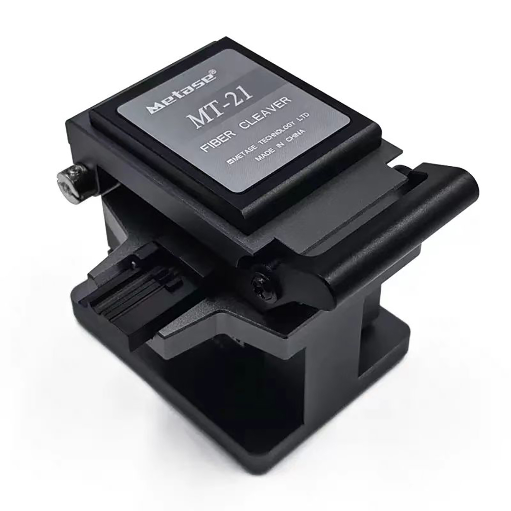 MT-21 Fiber Optic Cable Cutter Knife Fiber Cleaver High Precision Fiber Cutting Machine FTTH 