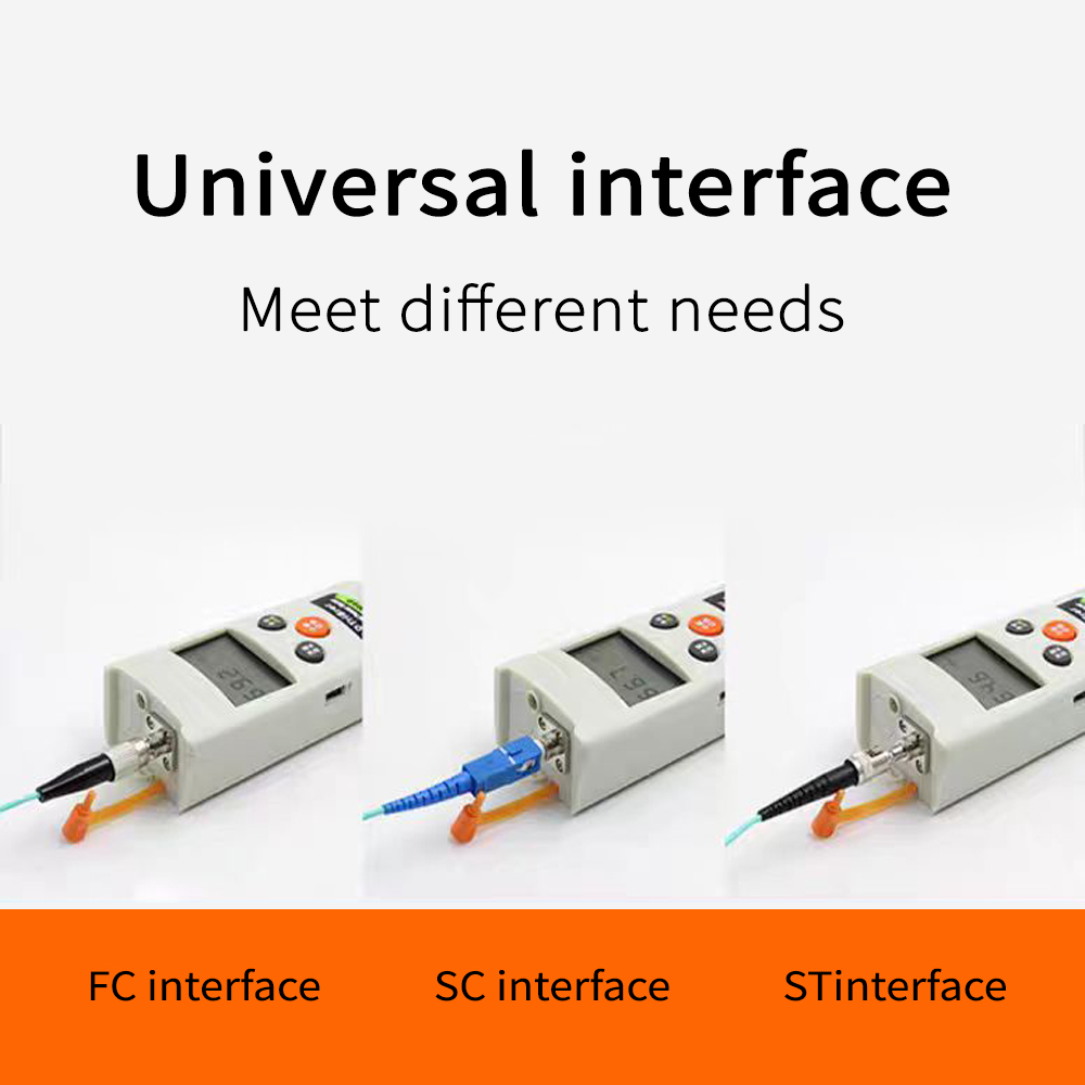 Mini APM60T Universal Head  Simple and Precision LED Flashlight Fiber Detector 