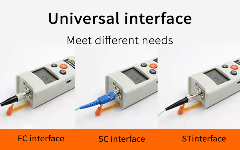 Mini APM60T Universal Head  Simple and Precision LED Flashlight Fiber Detector 