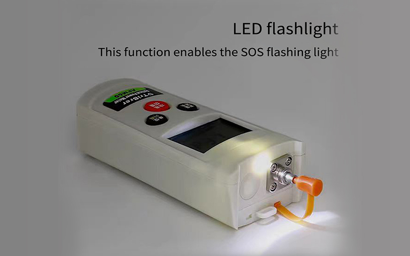 Mini APM60T Universal Head  Simple and Precision LED Flashlight Fiber Detector 