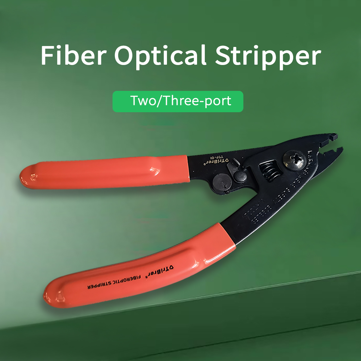 Fiber Stripper Two/Three-port Fiber Optical Stripper Pliers Wire Strippers for FTTH Optic Stripping 