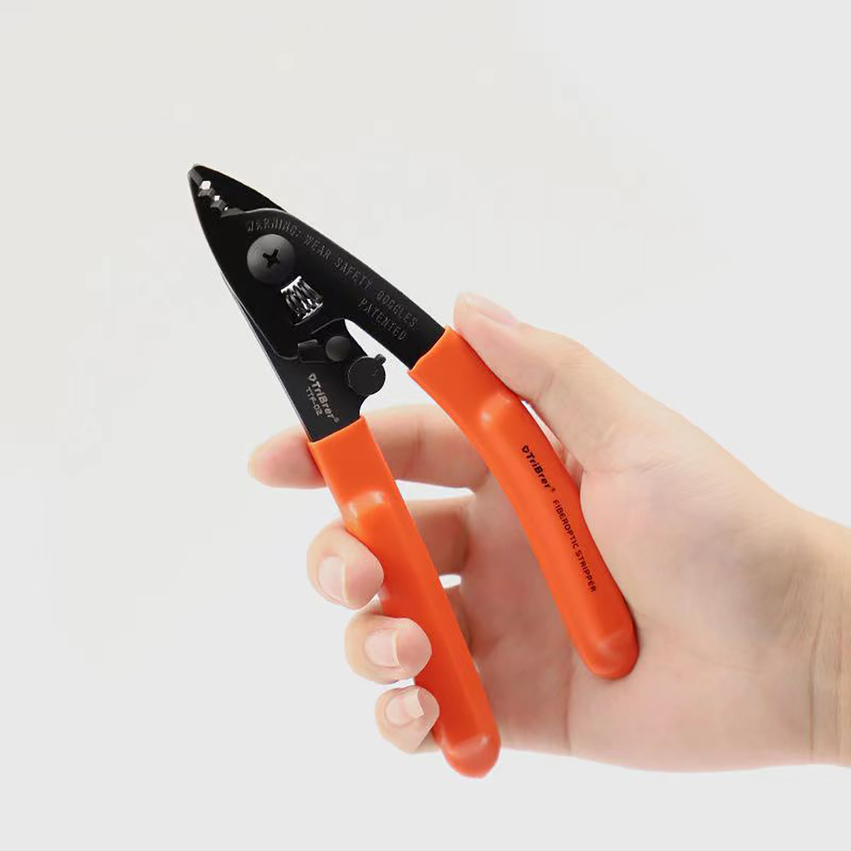 Fiber Stripper Two/Three-port Fiber Optical Stripper Pliers Wire Strippers for FTTH Optic Stripping 