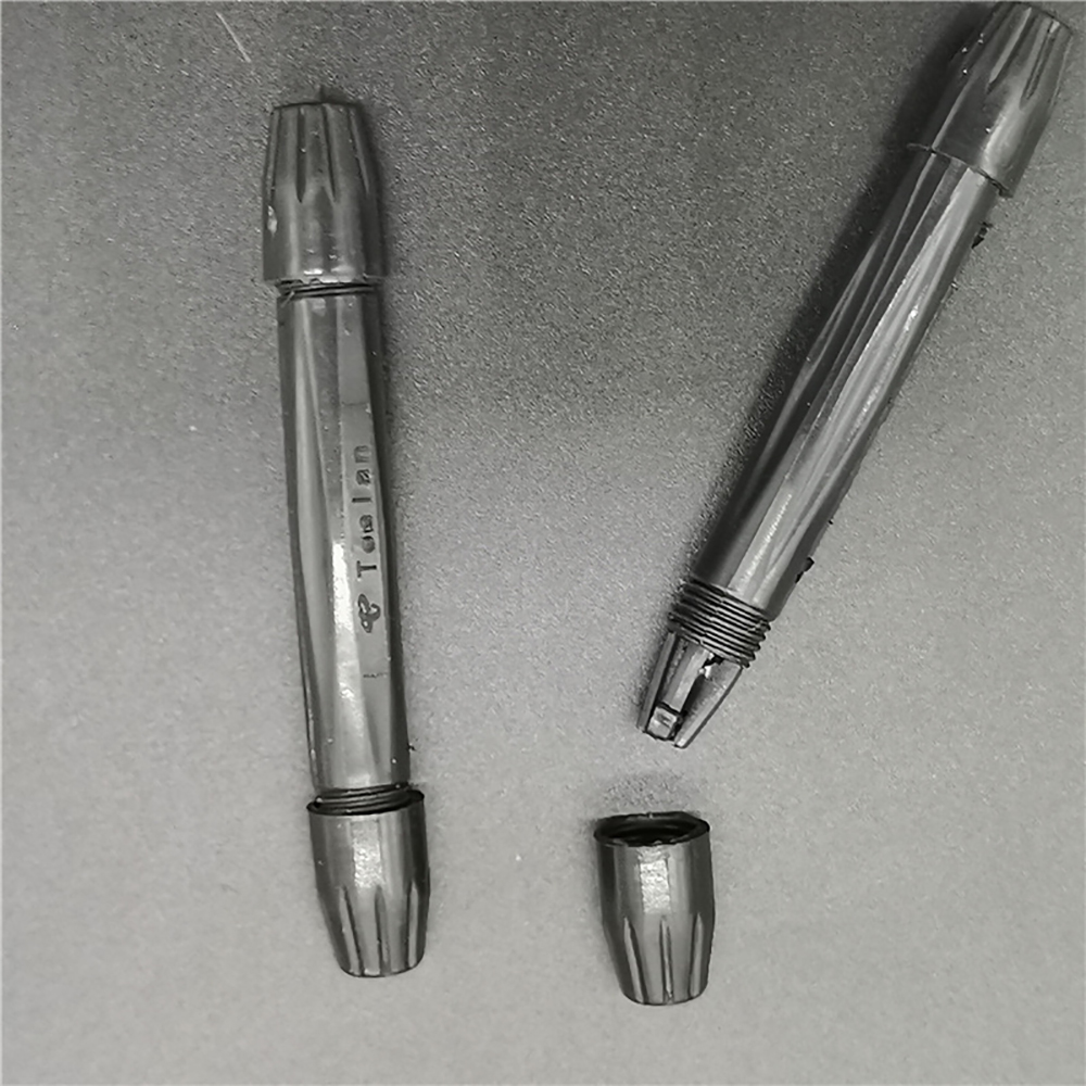 Fiber Optic Fusion Protection Round Box Black/White  for Drop Cable Optic Fiber Fused Rounde