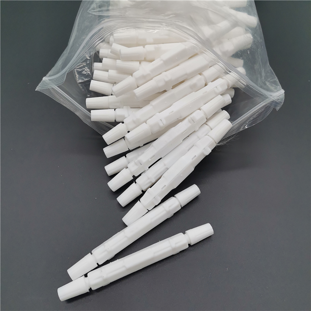 Fiber Optic Fusion Protection Round Box Black/White  for Drop Cable Optic Fiber Fused Rounde