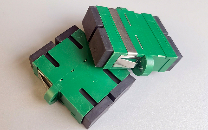 Fiber Optic Adapter CouplerFiber Optical Simplex Mode  Fiber Flang Optical Fiber Adapter