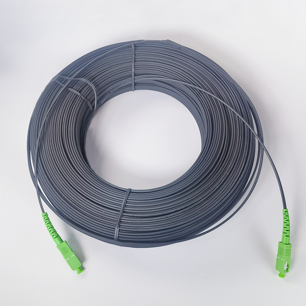 SC/APC-SC/APC Outdoor Drop Fiber Optic Cable FTTH Optical Fiber Connectors