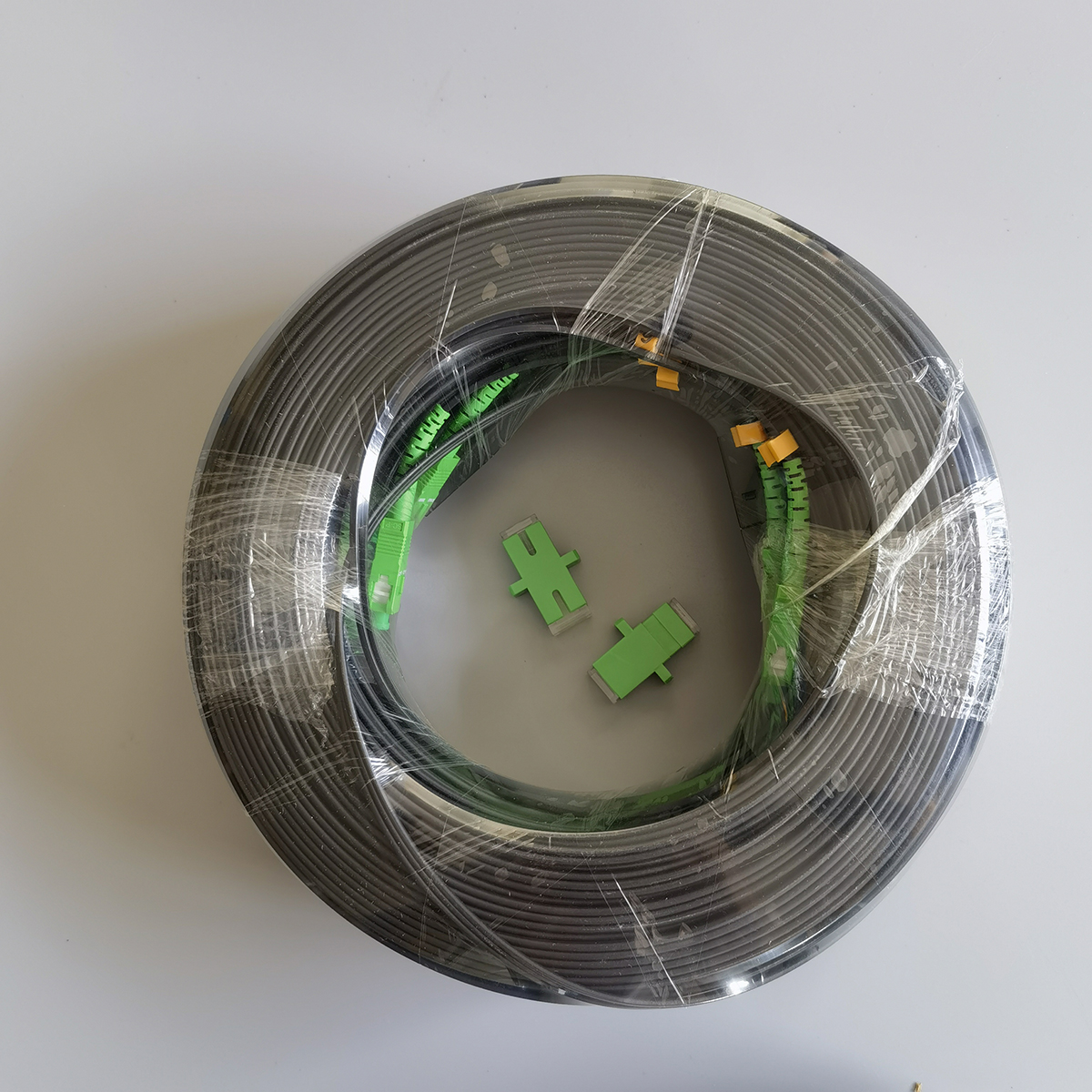 20M/30M/40M/50M/60M/70M SC/APC-SC/APC Outdoor Fiber Optic Drop Cable Single Mode Double Core