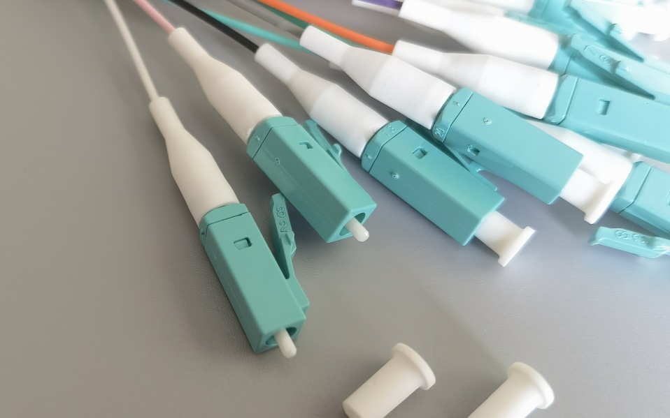  Fiber Optic Cable 2M LC UPC FTTH Pigtail 12Colors OM3 0.9mm Indoor Multimode Easy Install 