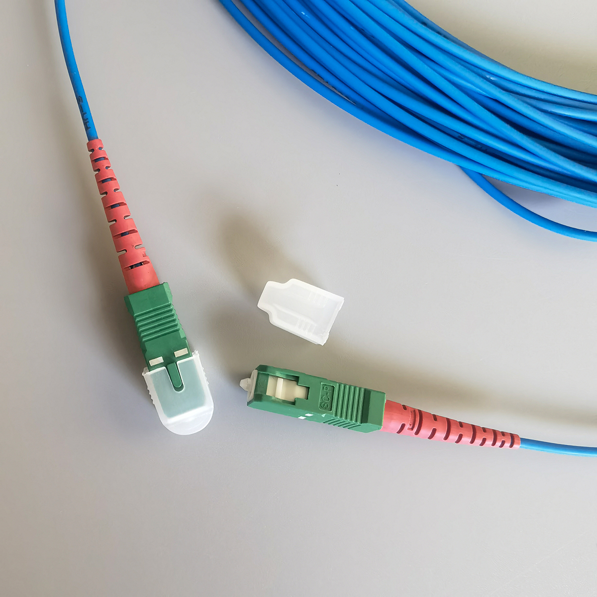 Fiber Optic Patch Cord Cable SC/APC-SC/APC 18M 2.0mm Simplex Mode Indoor Cable For FTTH Cable 