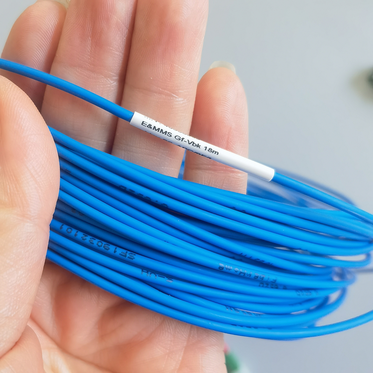 Fiber Optic Patch Cord Cable SC/APC-SC/APC 18M 2.0mm Simplex Mode Indoor Cable For FTTH Cable 