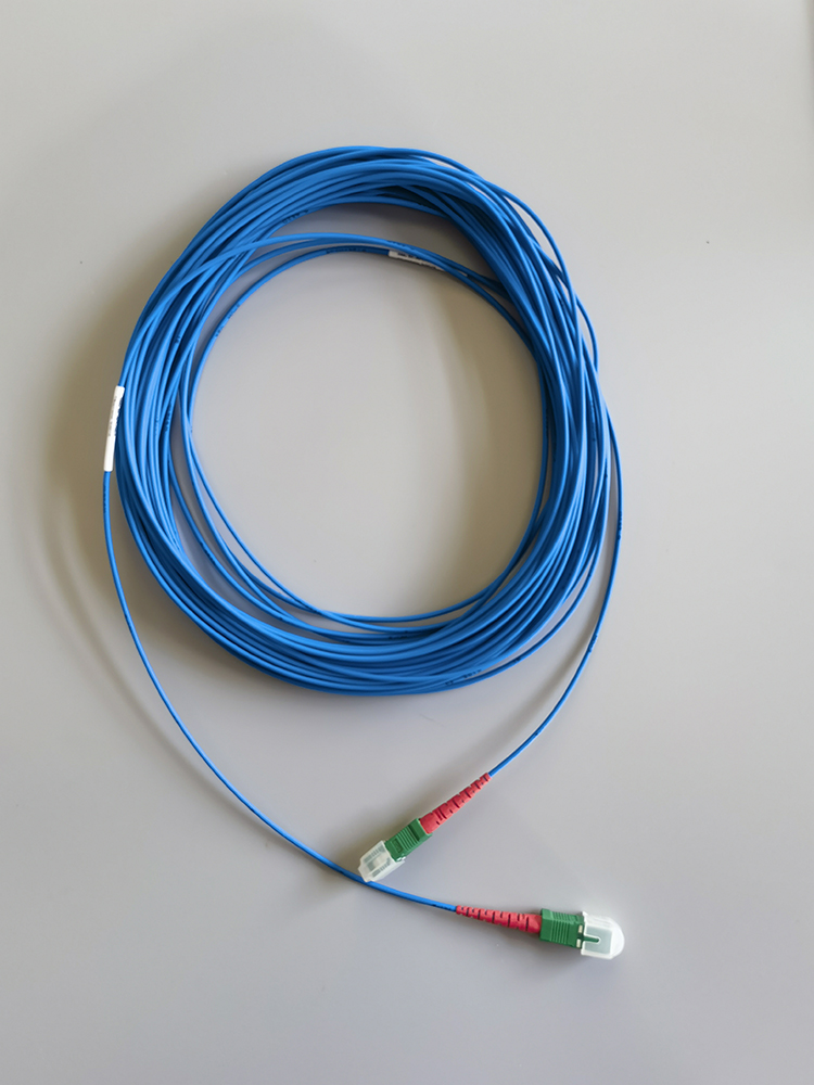 Fiber Optic Patch Cord Cable SC/APC-SC/APC 18M 2.0mm Simplex Mode Indoor Cable For FTTH Cable 