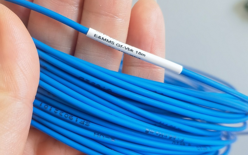 Fiber Optic Patch Cord Cable SC/APC-SC/APC 18M 2.0mm Simplex Mode Indoor Cable For FTTH Cable 