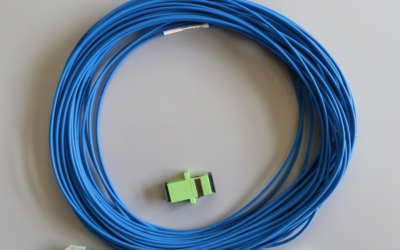 Fiber Optic Patch Cord Cable SC/APC-SC/APC 18M 2.0mm Simplex Mode Indoor Cable For FTTH Cable 