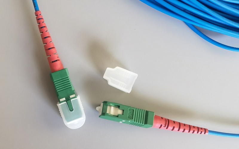 Fiber Optic Patch Cord Cable SC/APC-SC/APC 18M 2.0mm Simplex Mode Indoor Cable For FTTH Cable 