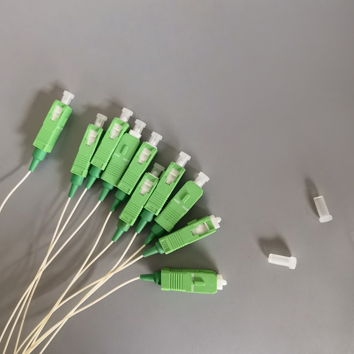 Fiber Optic Pigtail Cable SC/APC 1M 10Pcs 0.9MM Simplex Single Mode  Indoor High Quality FTTH 